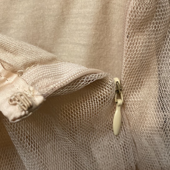 Forever 21 | NWT Nude Tulle Ruffle Skirt Sz S/P - Picture 5 of 6